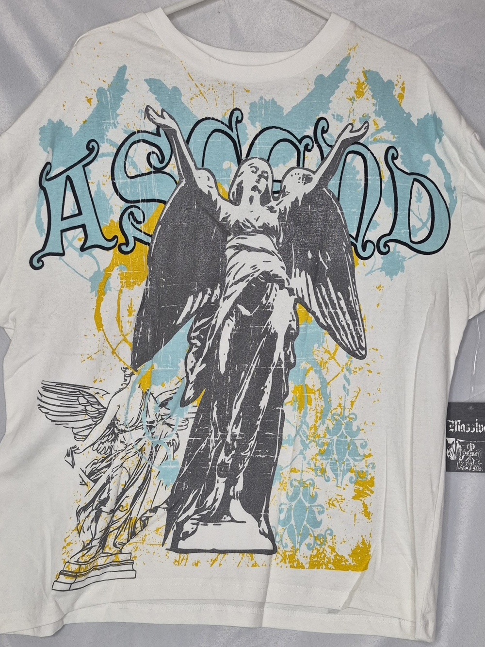Super Massive  Large White Angel Statue